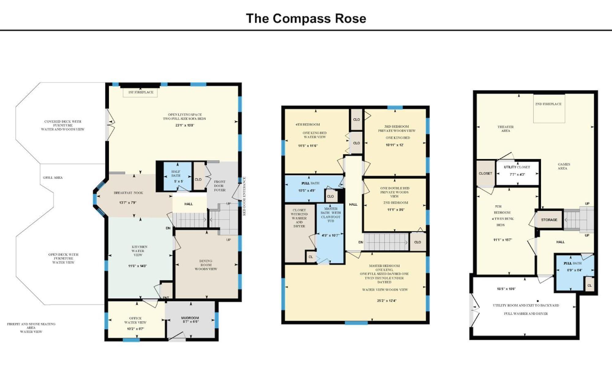 הוילה אנאפוליס The Compass Rose By Leavetown Vacations מראה חיצוני תמונה
